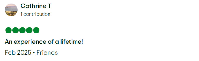 Gladys Adventure Trip Advisor Review