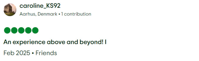 Gladys Adventure Trip Advisor Review