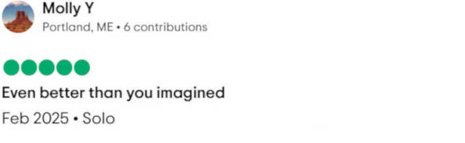 Gladys Adventure Trip Advisor Review